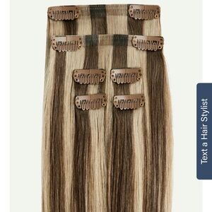 Luxy Hair 16" ASH BROWN Balayage Thinning Hair Fill-Ins (80g)